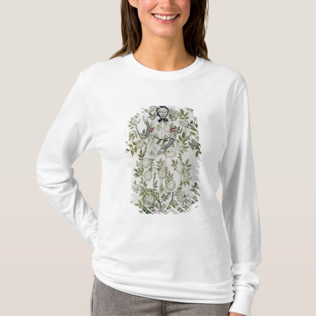 Camiseta Arthur Rackham | no meio de uma árvore sentou um (Frente)