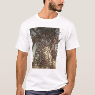 Camiseta Arthur Rackham nunca tão cansado, nunca tão