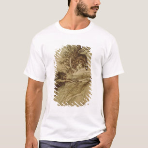 Camiseta Arthur Rackham   o Rhinemaidens que amola Alberich