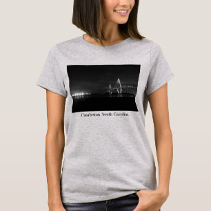 Camiseta Arthur Ravenel Night Pano Grayscale T-Shirt