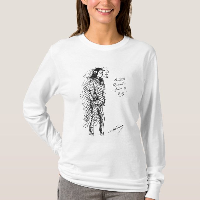Camiseta Arthur Rimbaud junho de 1872 (Frente)