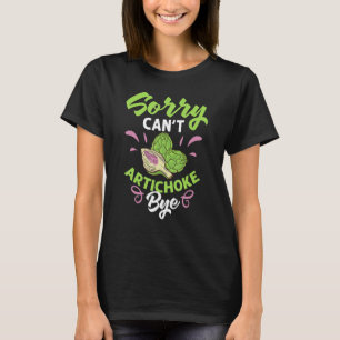 Camiseta Artichoke Plant Recebe Vegetable Flower Seeds_