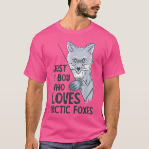 Camiseta Ártico De Um Menino Animal Antártico De Um Lover