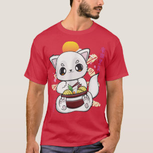 Camiseta Artico Fo Come Noodles Japoneses E Kawaii Ramen 2