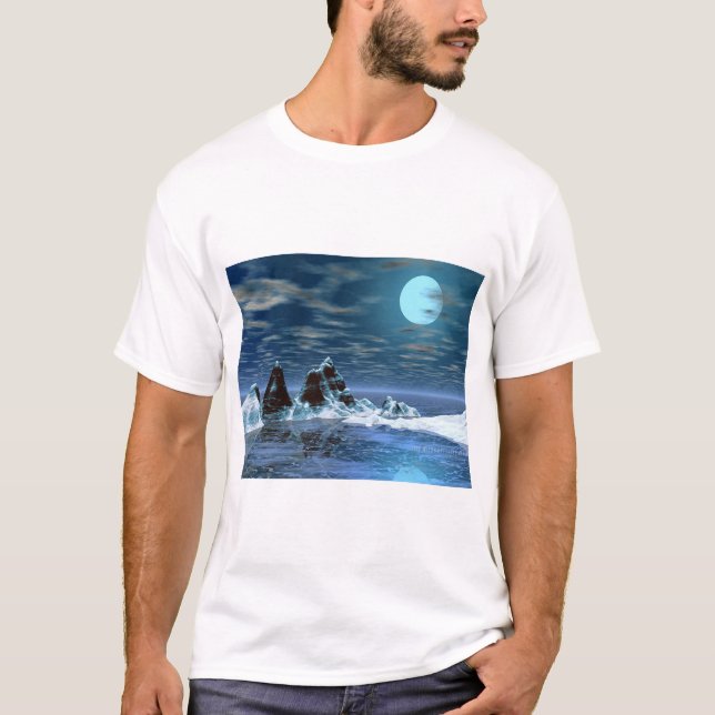 Camiseta Ártico na meia-noite (Frente)