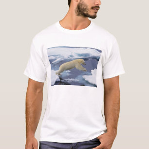 Camiseta Ártico, Svalbard, Urso Polar estendendo