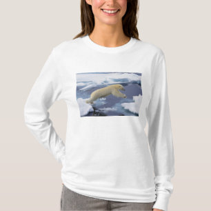 Camiseta Ártico, Svalbard, Urso Polar estendendo
