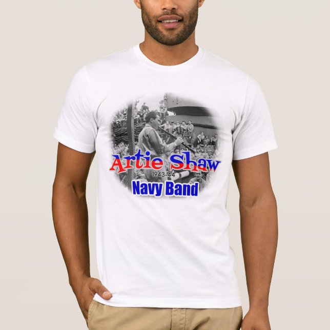 Camiseta Artie Shaw USN Tour 1943 (Frente)