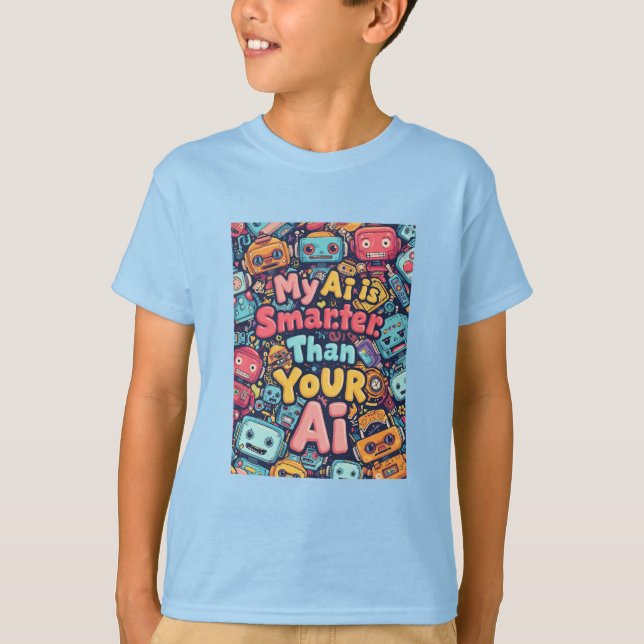Camiseta Artificial intelligence competition (Frente)