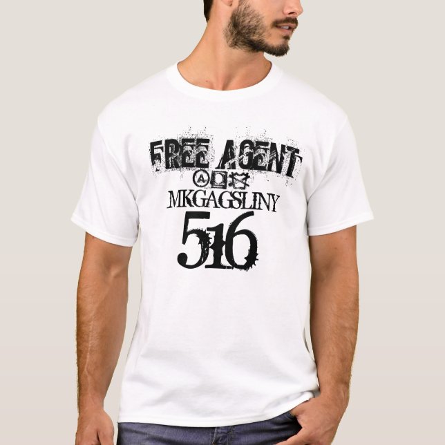 Camiseta Artigo 60, agente livre 516 (Frente)
