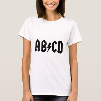 Camiseta Artigo de ABCD