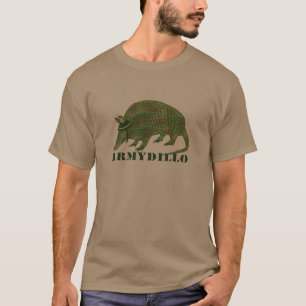 Camiseta Artigo do tatu do exército