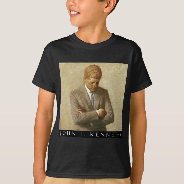 Camiseta Artigos de John F. Kennedy (Frente)