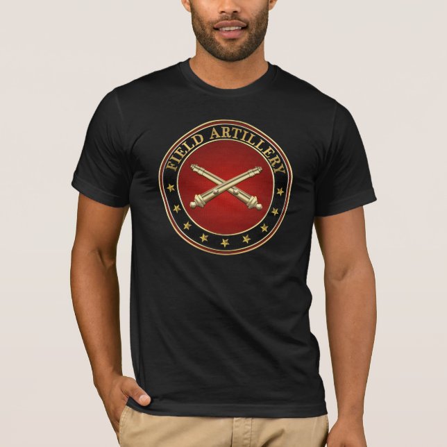 Camiseta Artilharia de campo insígnia (Frente)