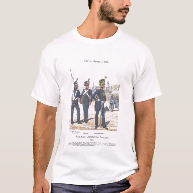 Camiseta Artilheiros gregos (Frente)