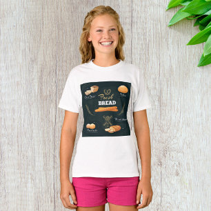 Camiseta Artisan Bread Bakery Loaf Rolls Baguette