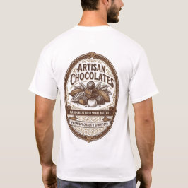 Camiseta Artisan Chocolates Vintage Cocoa