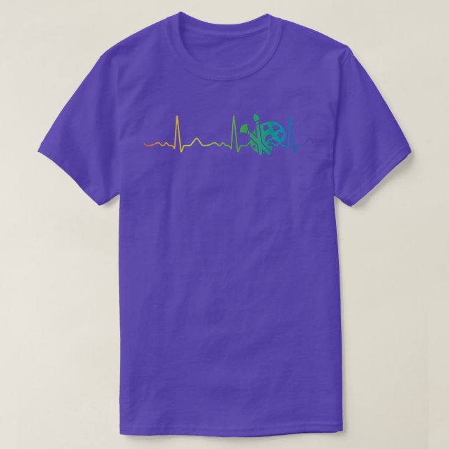 Camiseta Artist Painting Love Art Heartbeat Artist  (Frente do Design)