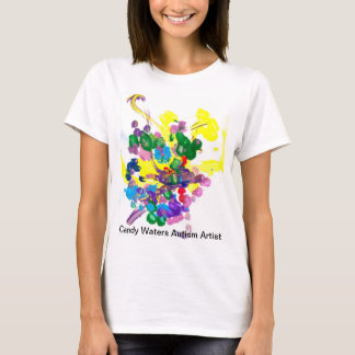 Camiseta Artista Autismo Candy Waters