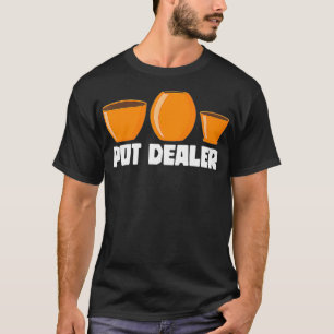 Camiseta Artista cerâmico Presente Pote Escultor de Clay De