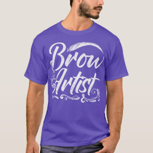 Camiseta Artista Cosmético Brow Technician