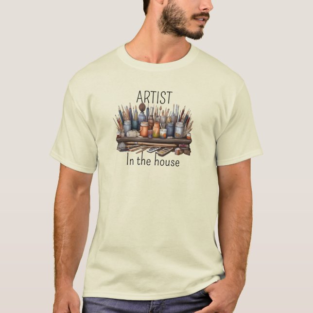 Camiseta Artista da casa (Frente)