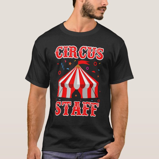 Camiseta Artista da Equipe do Circo (Frente)