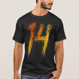 Camiseta Artista de 14 aniversário Watercolor Painter Color