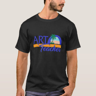 Camiseta Artista de Arte Pintura de Praia - Instrumento Cri