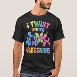 Camiseta Artista de Balões I Torção Sob Pressão Balão