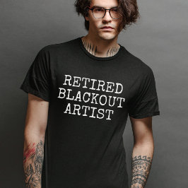 Camiseta Artista de Blecaute Reformado | Aniversário da Sob