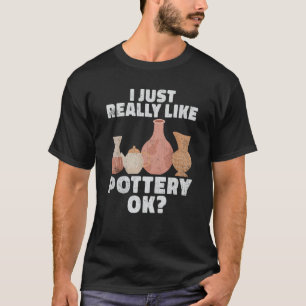Camiseta Artista de Cerâmica Ceramista Oleiro de Argila Art