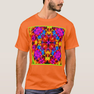 Camiseta Artista de Cores Vibrantes Expressivas