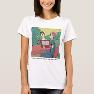 Camiseta Artista de Desenho de Crimes da Polícia Engraçado