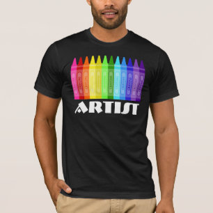 Camiseta Artista de Lápis de Cor