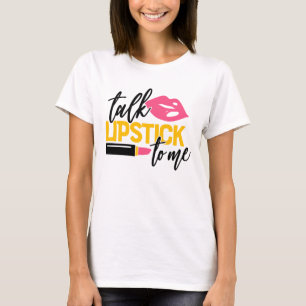 Camiseta Artista de Maquiagem, Cosmetologista Diva de Lábio