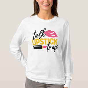 Camiseta Artista de Maquiagem, Cosmetologista Diva de Lábio
