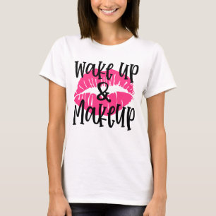 Camiseta Artista de Maquiagem, Cosmetologista Diva de Lábio
