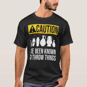 Camiseta Artista de Pote cerâmico de potência Kiln Clay Des