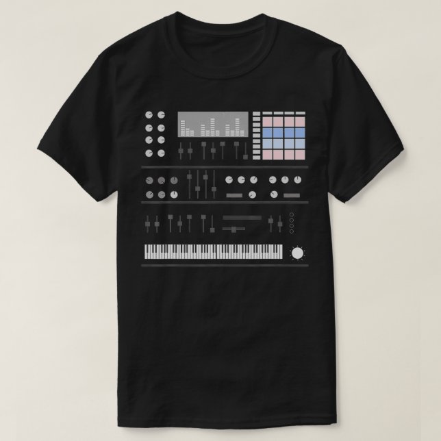 Camiseta Artista De Produtora De Música legal Presente Para (Frente do Design)