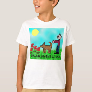 Camiseta Artista de substituição