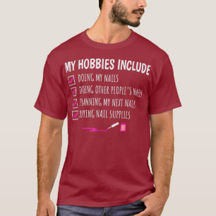 Camiseta Artista de tecnologia Nail Technician Enny Say