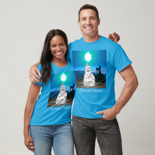 Camiseta Artista Diamante Luz - Retrato