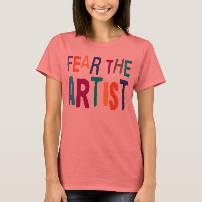 Camiseta Artista Engraçado (Frente)