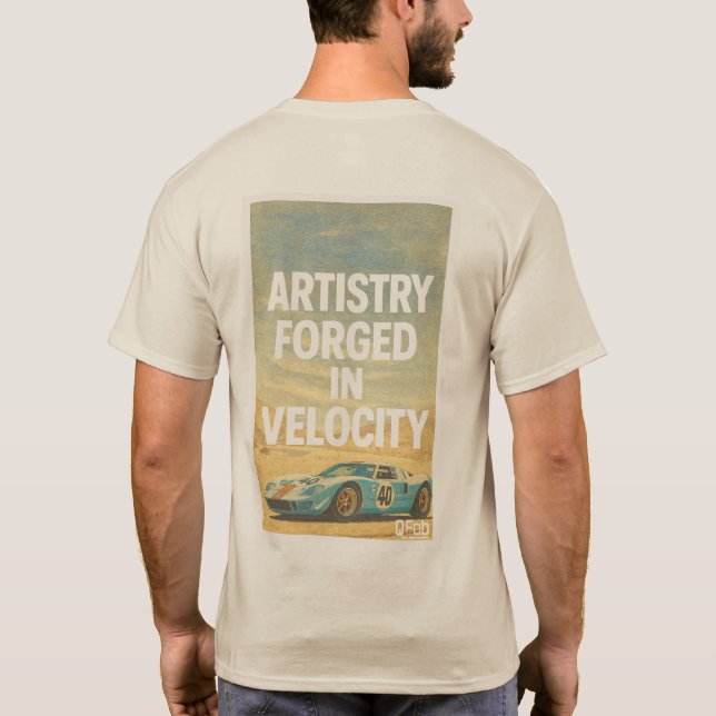 Camiseta Artista Forjado no Velocity (Verso)