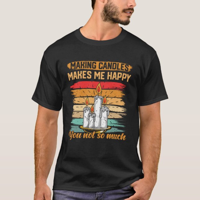 Camiseta Artista Han Da Garra Que Arranja Fazer De Velas En (Frente)