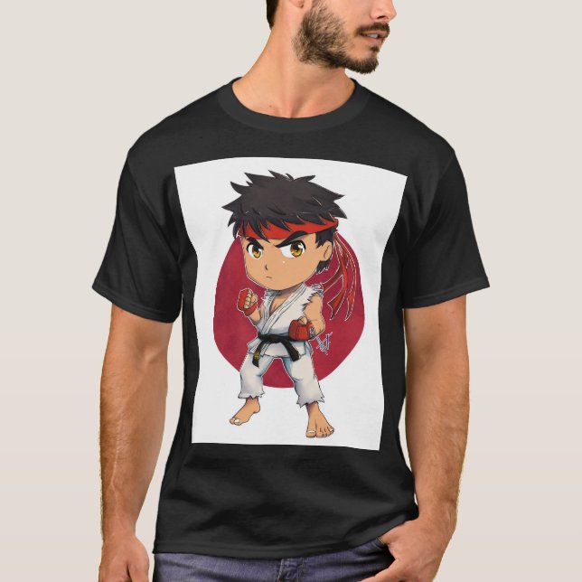 Camiseta Artista Marcial Chibi Errante (Frente)