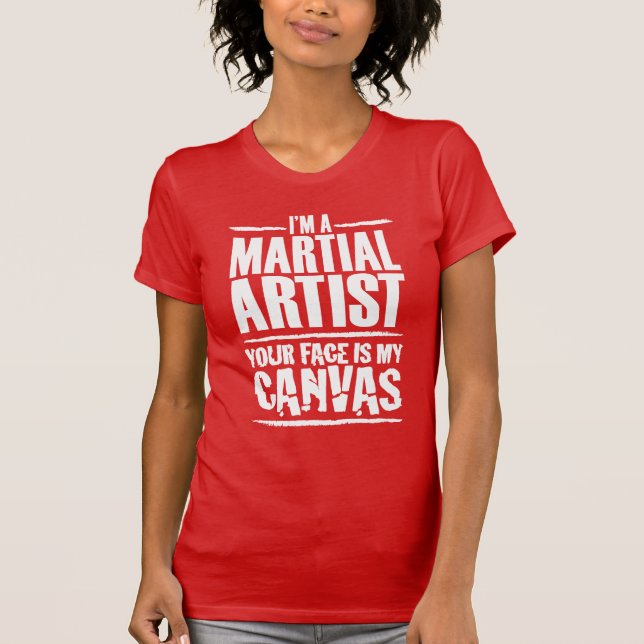 Camiseta Artista Marcial Seu Rosto É Meu Texto Branco Canva (Frente)