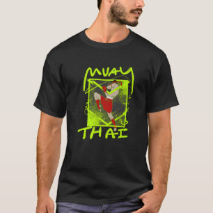 Camiseta Artista marcial tailandês "muay tailandês" "boxing