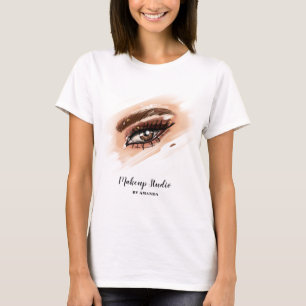 Camiseta Artista Marrom Olhos Longos